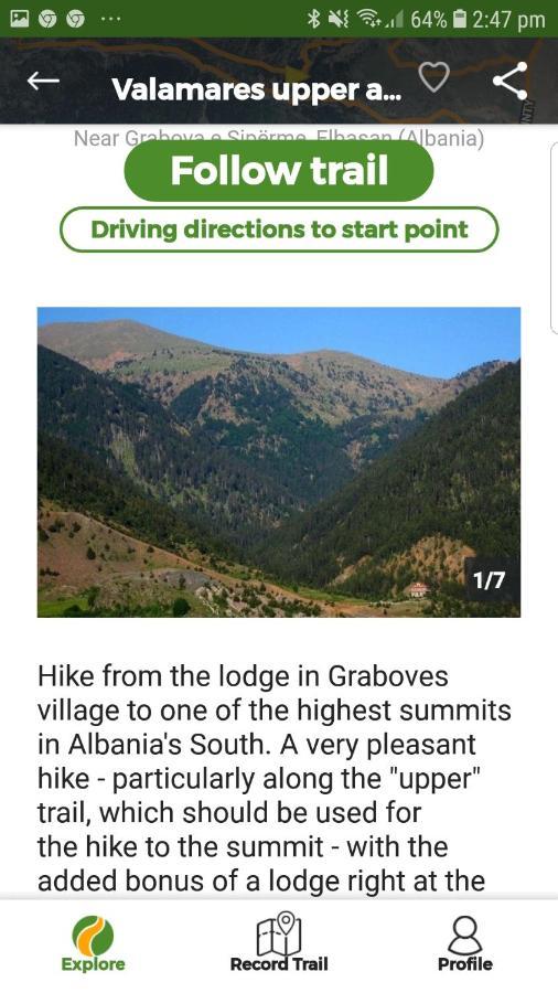 Hotel Grabova Grabove e Siperme Zewnętrze zdjęcie